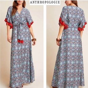 Anthropologie Sachin and Babi Tasseled Dress F